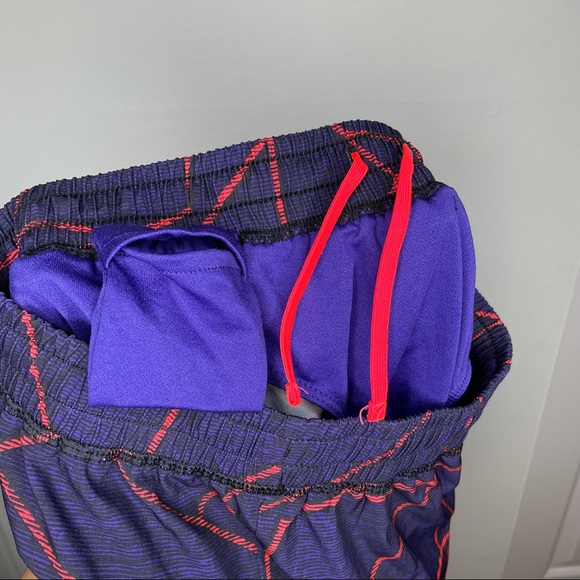 Champion Running Shorts Purple Elastic Waist Active Shorts Size XS - Picture 7 of 8
